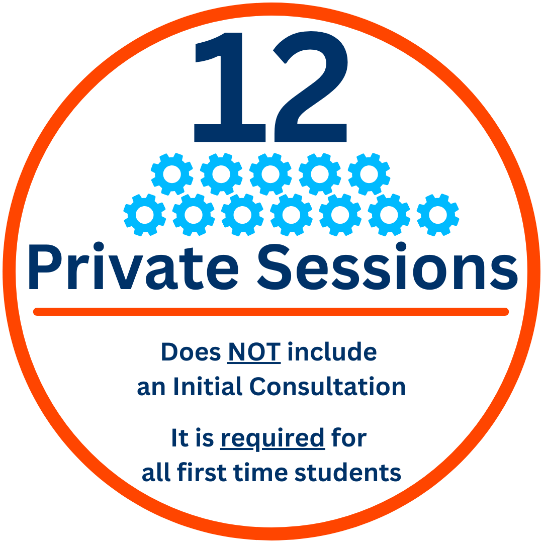 Purchase Private Lesson-12 Session Package