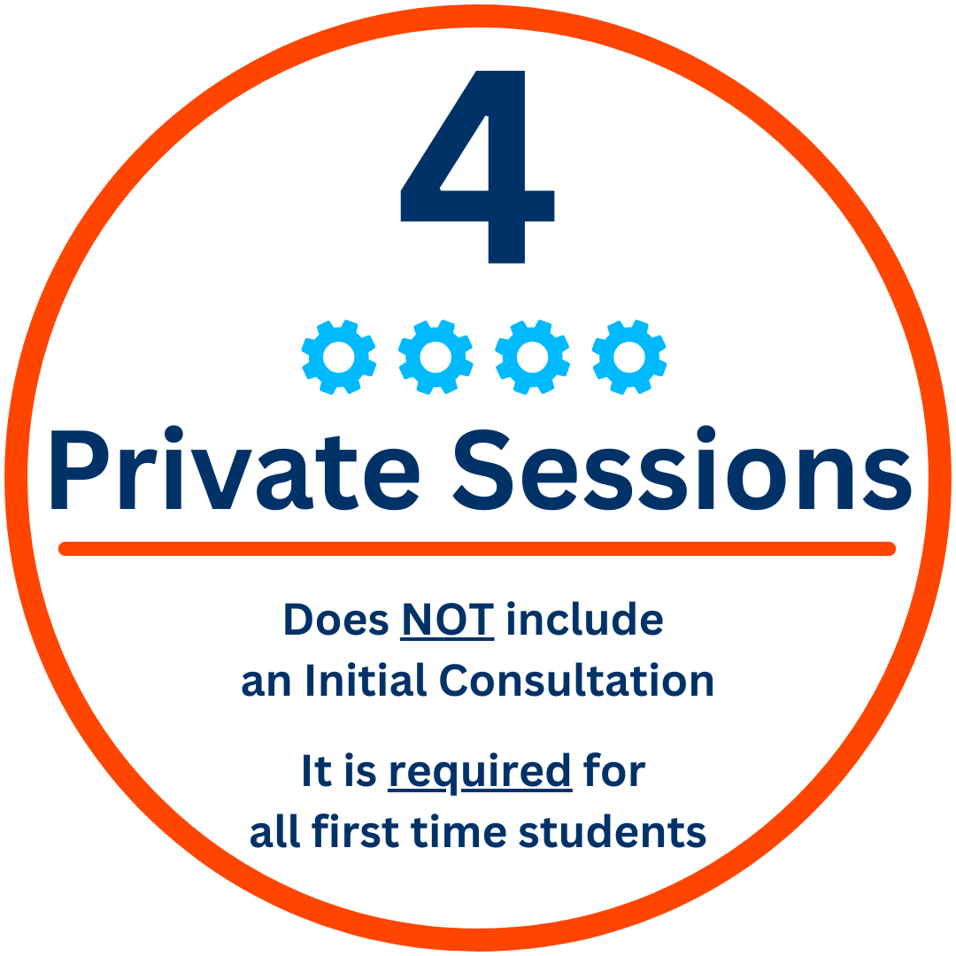 Purchase Private Lesson-4 Session Package